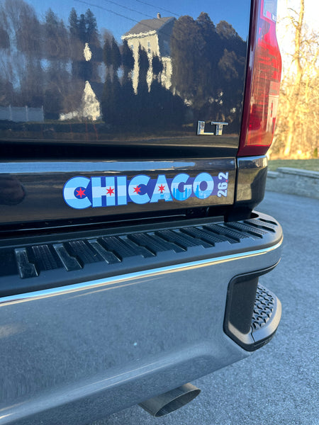 Chicago 26.2 XL Bumper Magnet