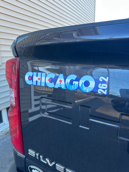 Chicago 26.2 XL Bumper Magnet